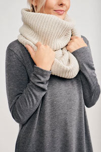 winter capsule wardrobe infinity scarf