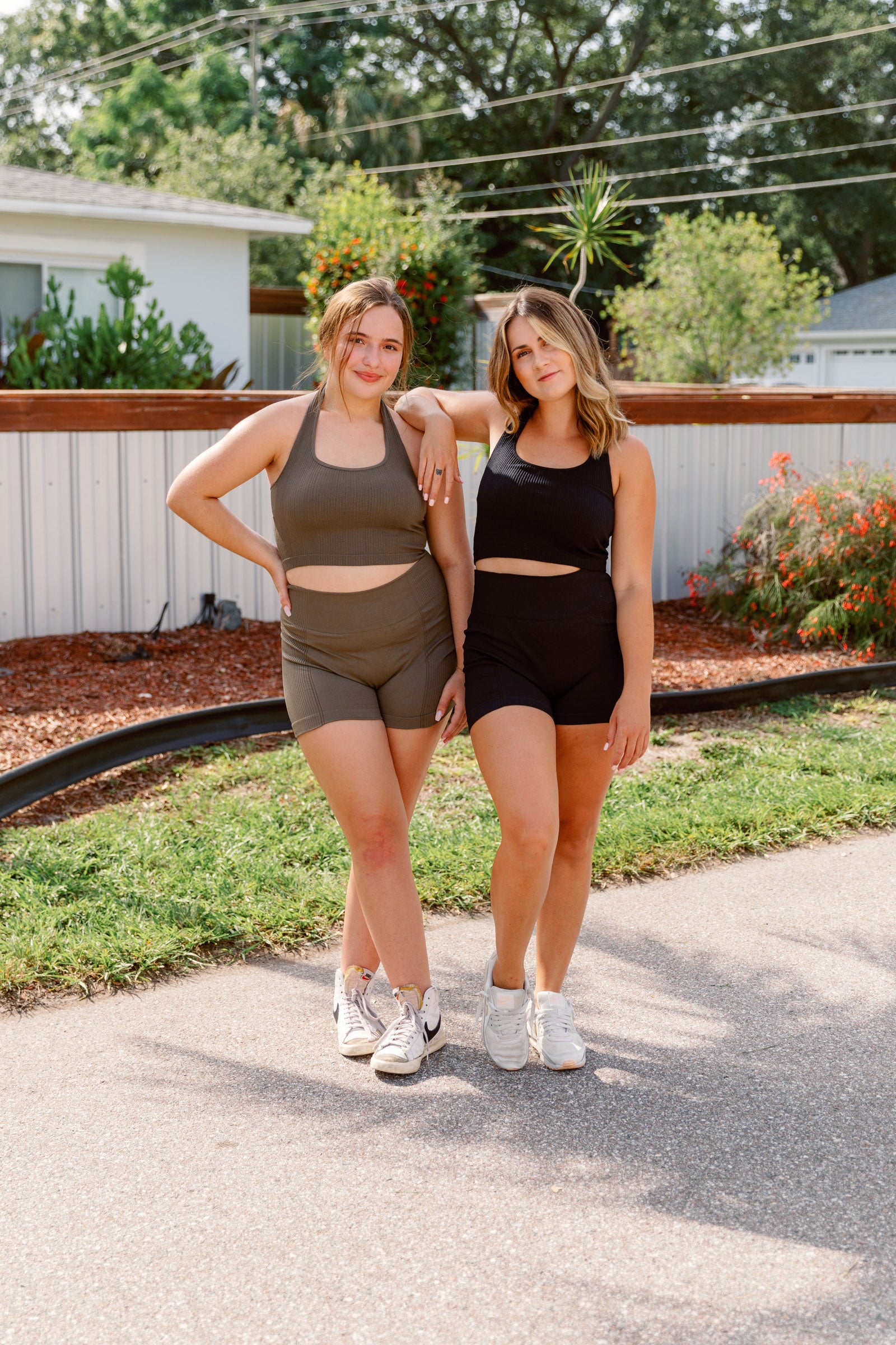 Description Coming Soon! Model Info Hailey is wearing a size LHeight: 5’4”Waist: 35”Hips: 41.5”Bust: 39”Saige is wearing a size MHeight: 5’4”Waist: 28.5”Hips: 38.5”Bust: 34”