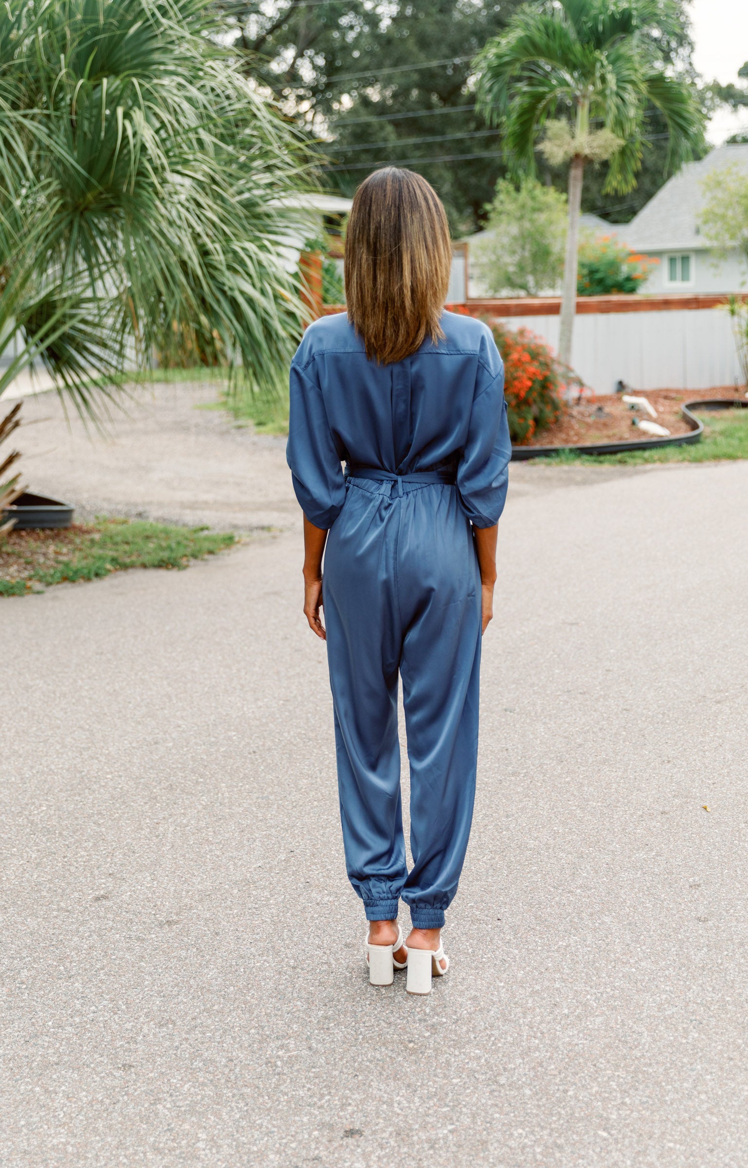 Torey Belted Button Up Jumpsuit